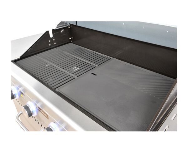 Jumbuck 4 Burner Hooded Comet Plus BBQ with Side Burner